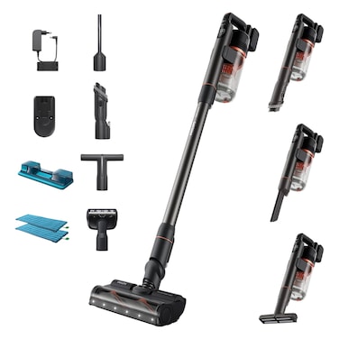 Philips Cordless Upright Vacuum Cleaner XC7055/01, 0.6 L, Coral Mood, 5 Stage Filtration