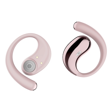Swiss Military Delta 7 Truly Wireless Bluetooth Open-Ear Earbuds, Pink