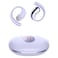 Swiss Military Delta 7 Truly Wireless Bluetooth Open-Ear Earbuds, Purple