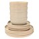 12 Pcs Stoneware Dinner Set, Assorted Colour