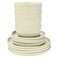 12 Pcs Stoneware Dinner Set, Assorted Colour