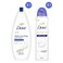 Dove Deeply Nourishing Body Wash, Original, 250ml + Anti-Perspirant Deodorant Spray, Original, 150ml