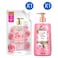 Lux Anti-Bacterial Perfumed Liquid Handwash Refill Pouch, Soft Rose, 1L + Perfumed Liquid Hand Wash, Soft Rose, 250ml