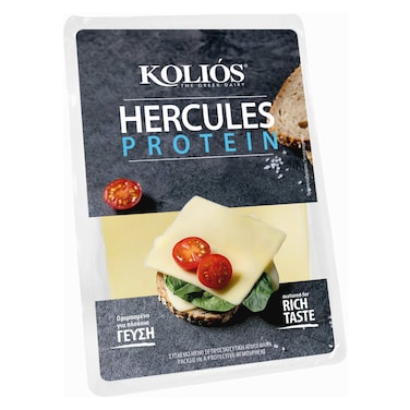 Kolios Hercules High Protein Soft Cheese Slices, 160g