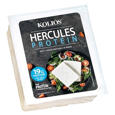 Kolios Hercules High Protein Medium Soft Cheese Vacuum Pack, 200g
