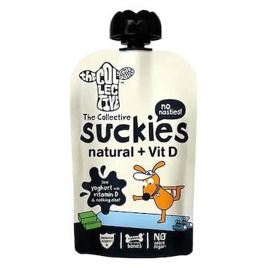 The Great Diary Collective Suckies Natural Plus Vit D Yoghurt Drink, 90g