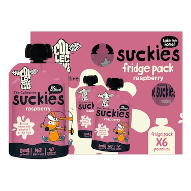 ذا غريت دايري كولكتيف سوكيز مشروب زبادي بالتوت العليق، حزمة تبريد 90 غرام × 6