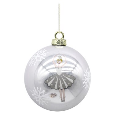 TS&amp;TB Christmas Ballerina Ball, Pink, 8cm