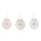 TS&amp;TB Christmas Ball, 3 Assorted, Transparent, 6cm