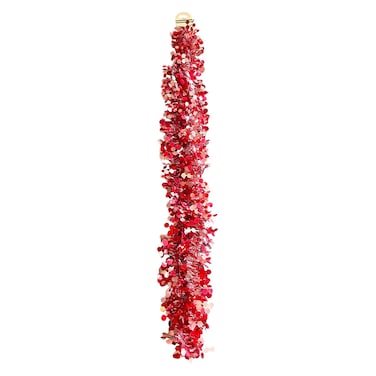 Christmas PET Tinsel Garland DE89488, 2m