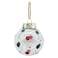 TMF Christmas Colourful Dot Ball, 3 Assorted, 6cm