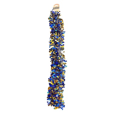 Christmas PET Tinsel Garland DE89490, 2m