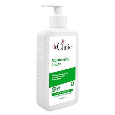 Dr. Clinic Moisturizing Lotion Green Label Bottle, 250ml