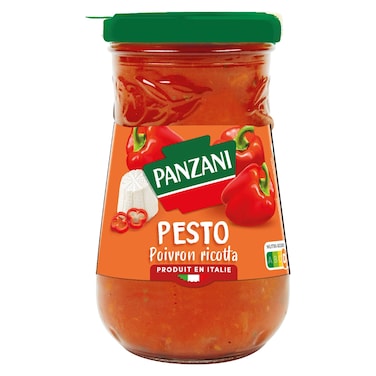 Panzani Pesto Poivron Ricotta Pasta Sauce, 190g