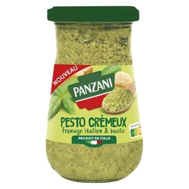 Panzani Pesto Cremeux Cheese and Basil Pasta Sauce, 190g