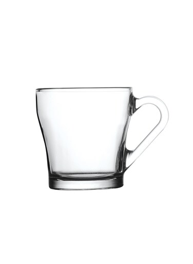 2-Piece Chroma Glass Mug 205 ml Clear