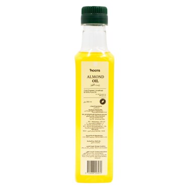 Go-Roots Cold Pressed Unrefined Almond Oil, 250ml