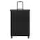 Delsey Paris Brochant 3.0 4 Double Wheel Soft Luggage Trolley, Black, 78cm