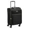 Delsey Paris Brochant 3.0 4 Double Wheel Soft Luggage Trolley, Black, 55cm