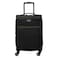 Delsey Paris Brochant 3.0 4 Double Wheel Soft Luggage Trolley, Black, 55cm