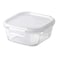 Lock &amp; Lock Fresh Limited Edition, Glass Square Food Container, 800ml