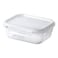 Lock &amp; Lock Fresh Limited Edition, Glass Rectangular Food Container, 640ml