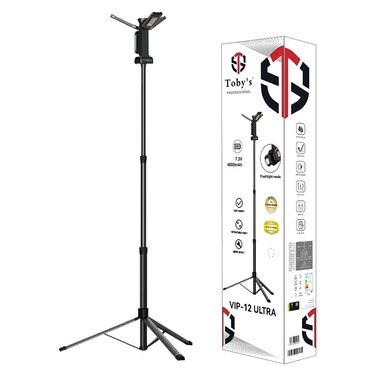 توبيز مصباح  في أي بي-12 ألترا للتخييم بثلاثة أوضاع للضوء بسعة 4000 مللي أمبير و7.3 فولت