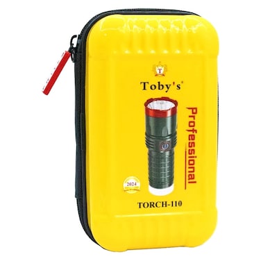 Toby's Torch-110 Bright Flashlight with Power Bank, 1200 Lumens