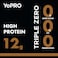 YoPro Protein Pudding, Triple Zero Chocolate Flavoured High Protein Pudding, Fat Free Milk, 130g