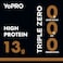 YoPro Protein Pudding, Triple Zero Chocolate Flavoured High Protein Pudding, Fat Free Milk, 130g