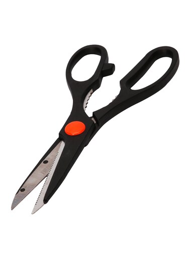 Multipurpose scissors, Durable, Stainless Steel, Sharp Edges, Precision Cutting, All-Purpose, Sharp Edge Shears with Comfort-Grip Handles for Office Home School Sewing Fabric Craft Supplies.