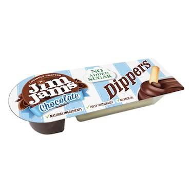 JimJams No Sugar Added Chocolate Dippers, 22g