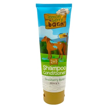ليمون بيري بارن شامبو وبلسم 2 في 1 برائحة الفراولة 250 ملل