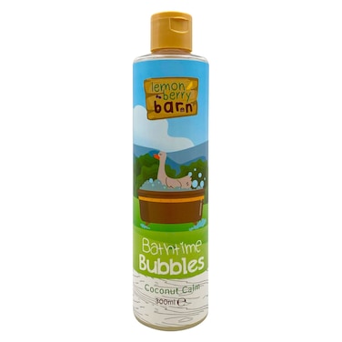 Lemon Berry Barn Bathtime Bubbles, Coconut Calm, 300ml