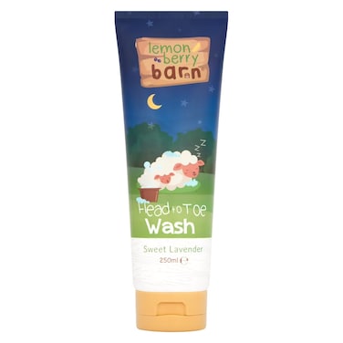Lemon Berry Barn Head To Toe Wash, Sweet Lavender, 250ml
