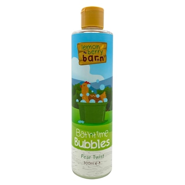 Lemon Berry Barn Bathtime Bubbles, Pear Twist, 300ml