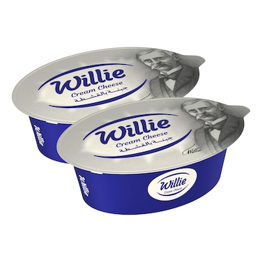 Willie Cream Cheese, 200g Pack of 2