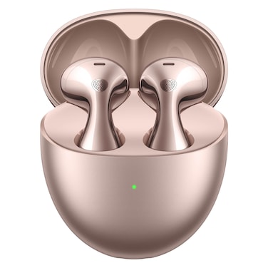 Huawei FreeBuds 6 Truly Wireless Bluetooth Open-Fit Earbuds with Charging Case, Rose Gold
