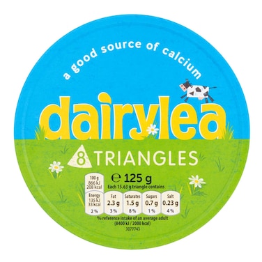 Dairylea Triangles Cheese, 125g