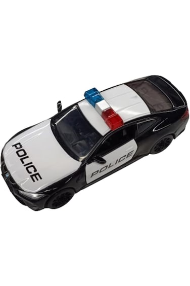 Pullback BMW M8 Police Die-Cast 1:24 Scale Asstd. K240B23