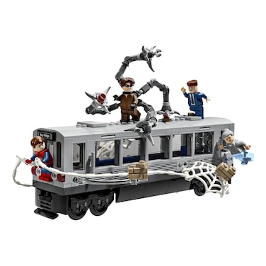 Lego Marvel Spider-Man Versus Doc Ock Subway Train Scene Building Toy 76321