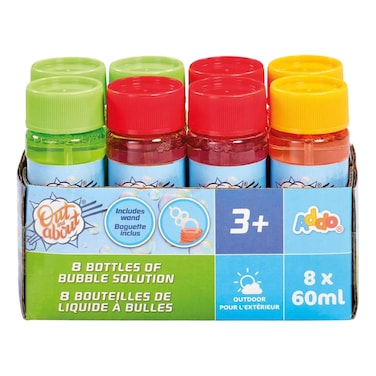 آوت آند أباوت محلول فقاعات، 60 ملل، 8 قطع