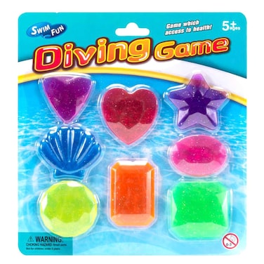 Swim Fun Diving Gemstone Toys, 8 PCS