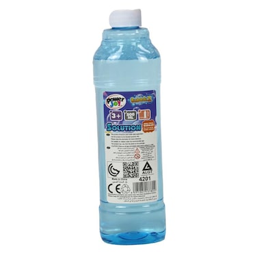 Power Joy Bubble Solution Bottle, 500ml