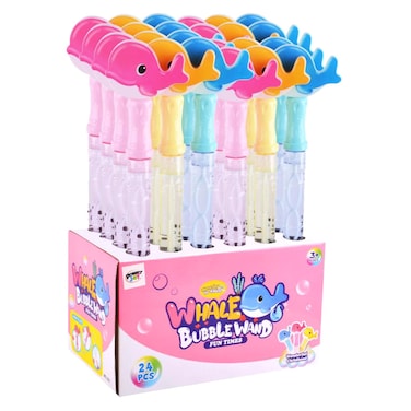 Power Joy Whale Bubble Wand, 39cm