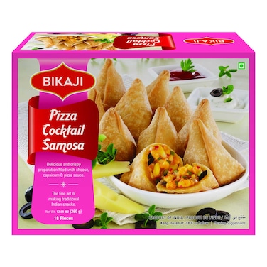 Bikaji Pizza Cocktail Samosa, 360g
