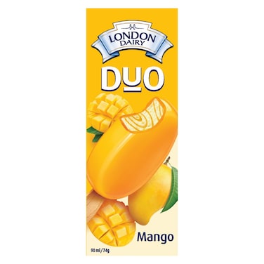 لندن ديري ديو آيس كريم مانجو  ، 90 ملل