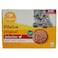 Carrefour Companino Vitalive Original Selection Adult Wet Cat Food in Jelly with Chicken, 100g, Pack of 12