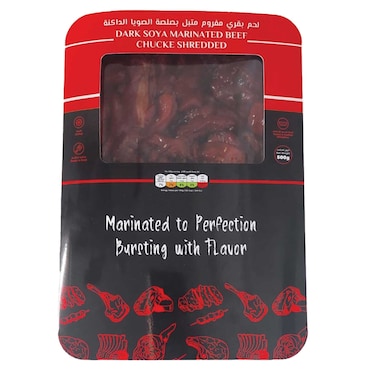 Beef Marinated With Dark Soya Chuck Shredded