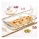 Borosil, Glass Rectangular Dish, Transparent, 3L